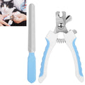 Stainless Steel Pet Grooming Clippers with Safety Guard for Cat and Dog Claw Maintenance