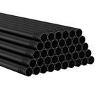 40 Pack 32" Metal Deck Balusters - 3/4" Hollow Round Deck Railing Kit for Stairs & Porches, Black