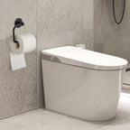 Matte Black Bathroom Hardware Set (3-Piece) - Towel Rings & Toilet Paper Holder Kit