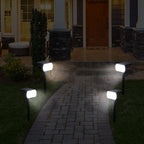 4-Pack Solar Landscape Spotlights - 56 LED Outdoor Lights with 3 Modes for Garden & Path