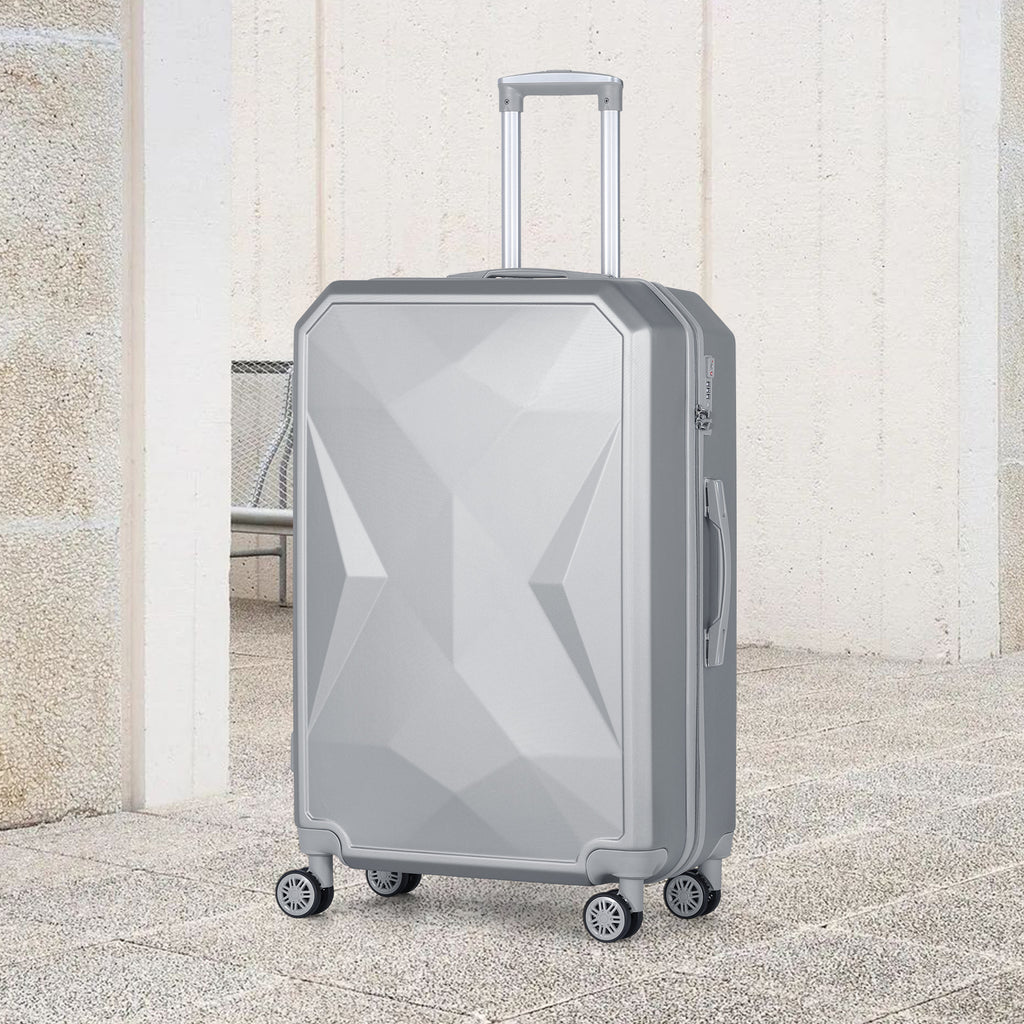 5Pcs Luggage Set ABS Lightweight Travel Trolley Carry On Suitcase w/TSA &Wheels